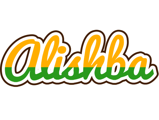 Alishba banana logo