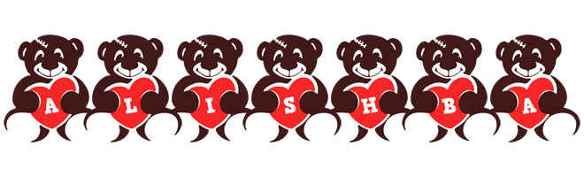 Alishba bear logo