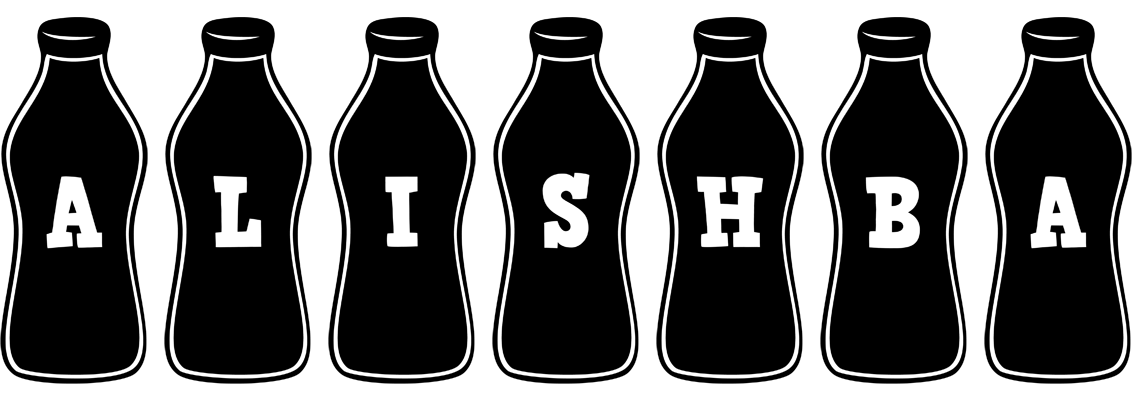 Alishba bottle logo