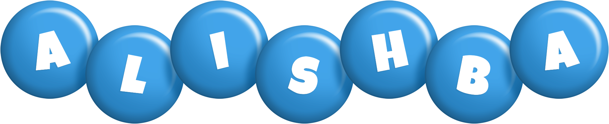 Alishba candy-blue logo