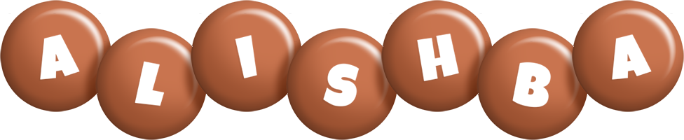 Alishba candy-brown logo