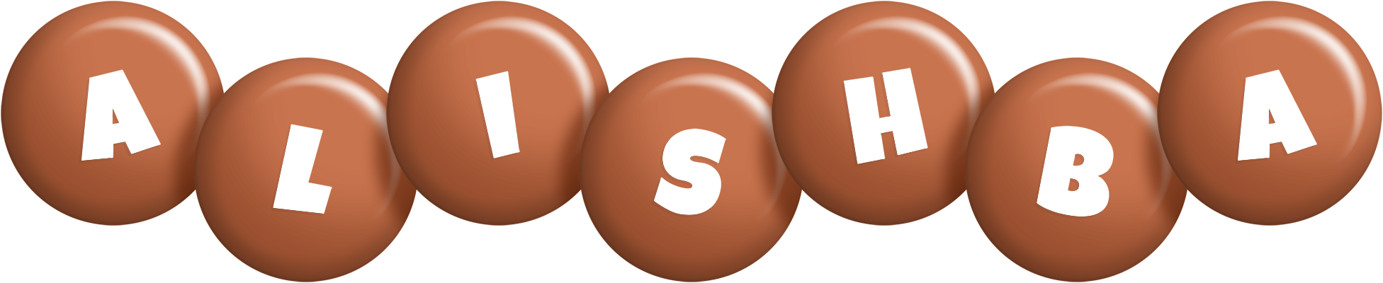 Alishba candy-brown logo