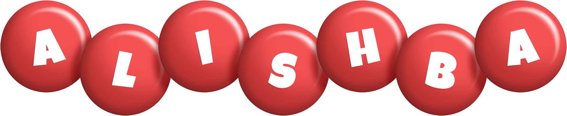 Alishba candy-red logo