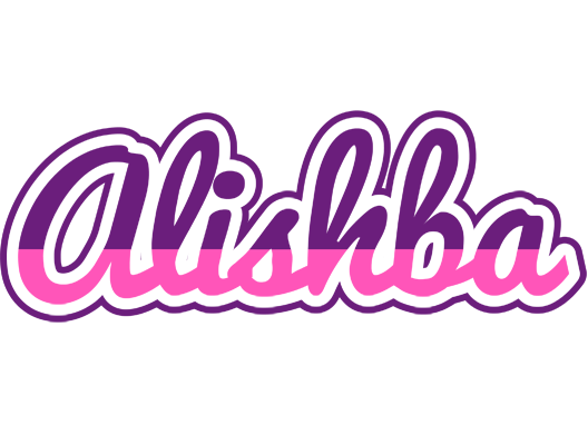 Alishba cheerful logo