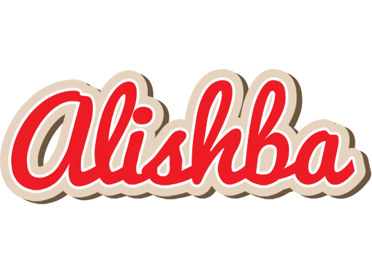 Alishba chocolate logo