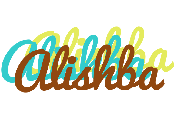 Alishba cupcake logo