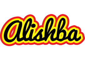 Alishba flaming logo