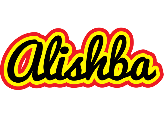 Alishba flaming logo