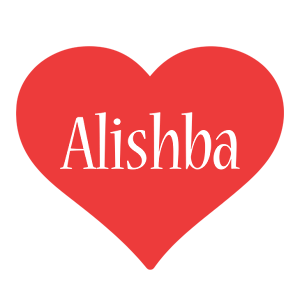 Alishba love logo