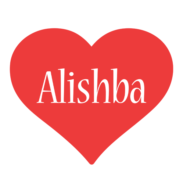 Alishba love logo
