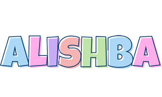 Alishba pastel logo