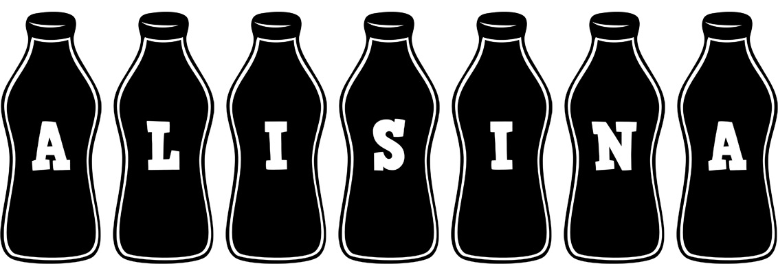 Alisina bottle logo