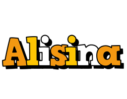 Alisina cartoon logo