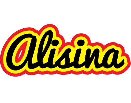 Alisina flaming logo