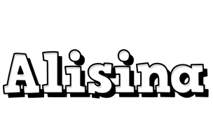 Alisina snowing logo