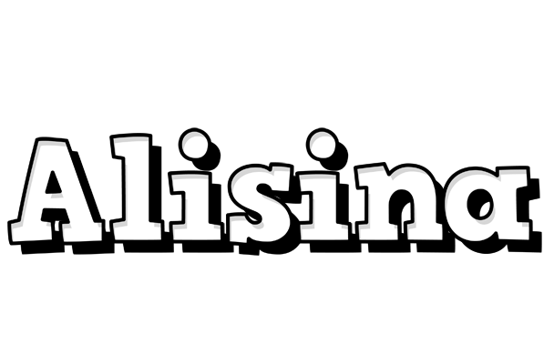 Alisina snowing logo