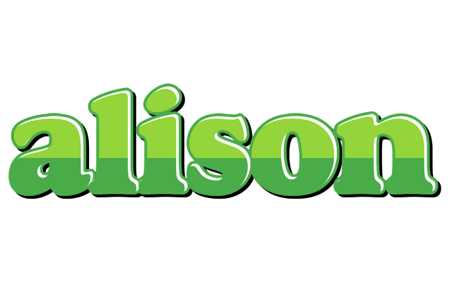 Alison apple logo
