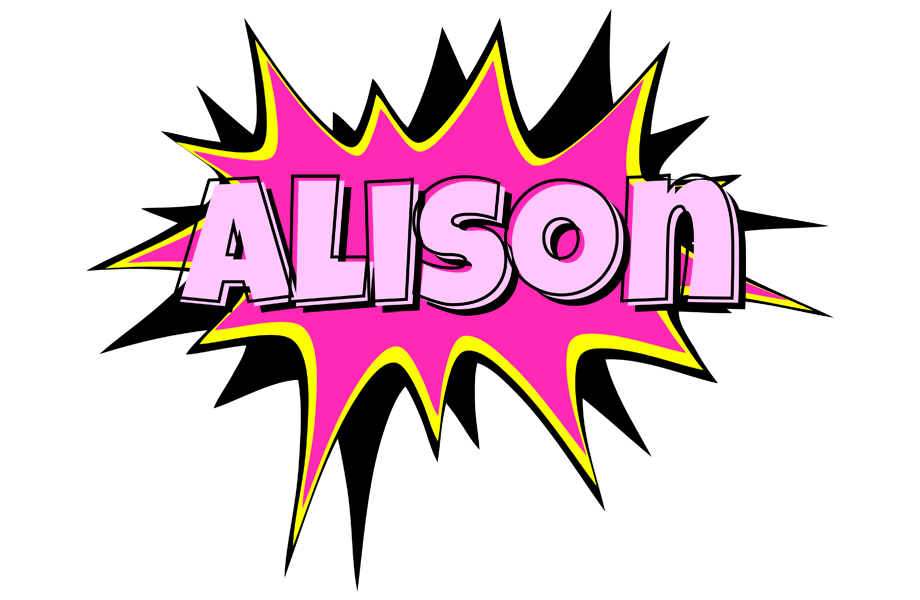Alison badabing logo