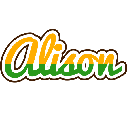Alison banana logo