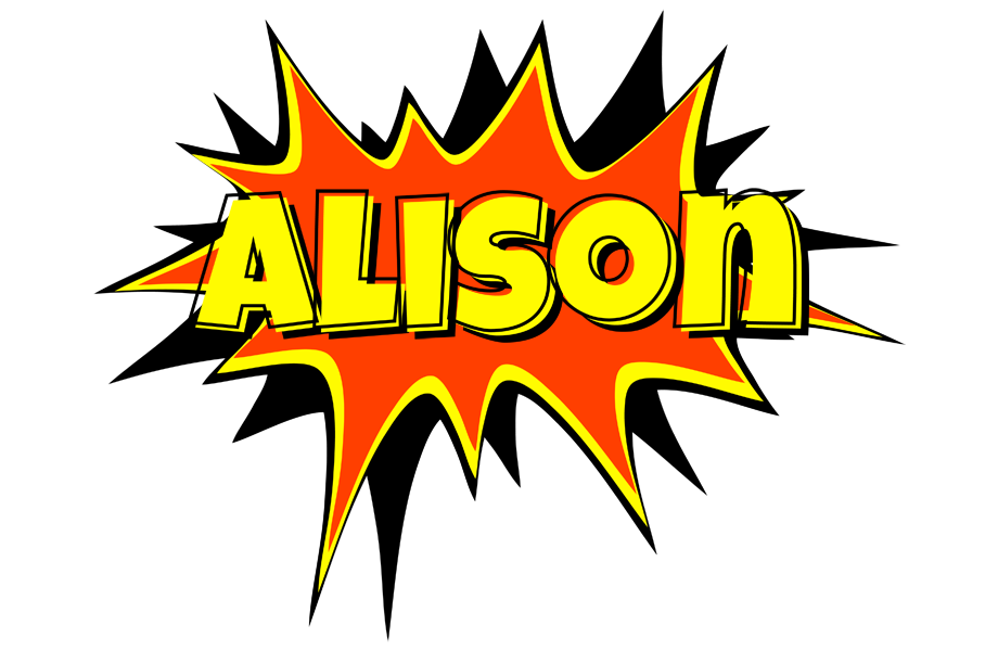 Alison bazinga logo