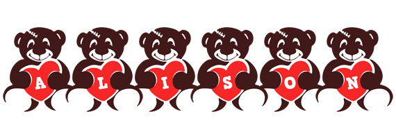 Alison bear logo