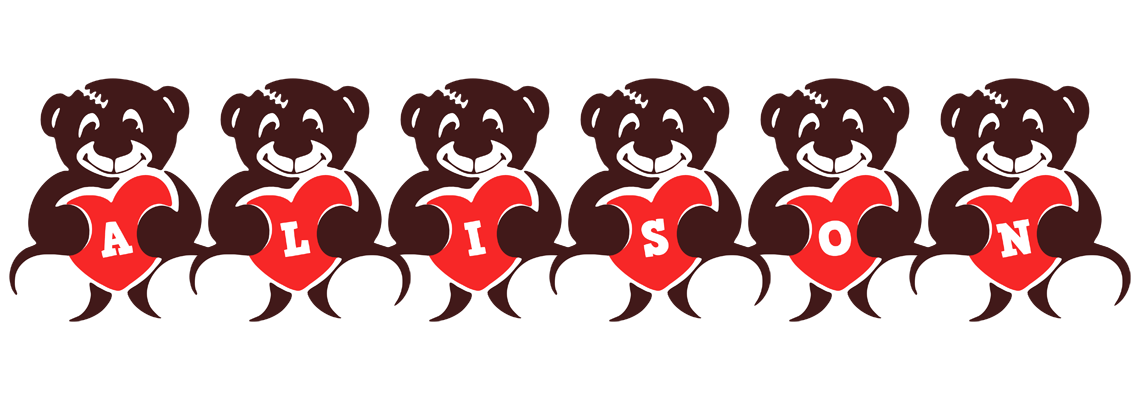 Alison bear logo