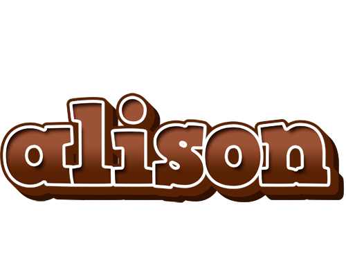 Alison brownie logo