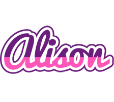 Alison cheerful logo