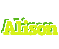 Alison citrus logo