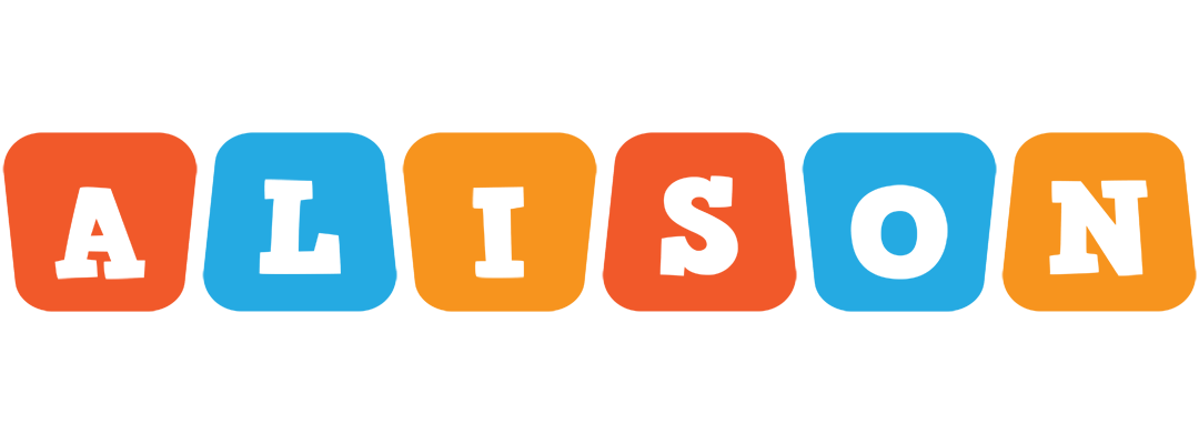 Alison comics logo