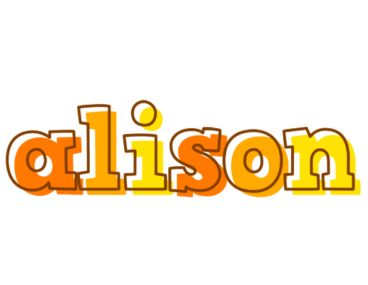 Alison desert logo