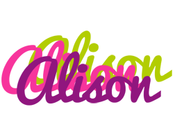 Alison flowers logo