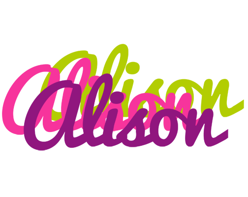 Alison flowers logo