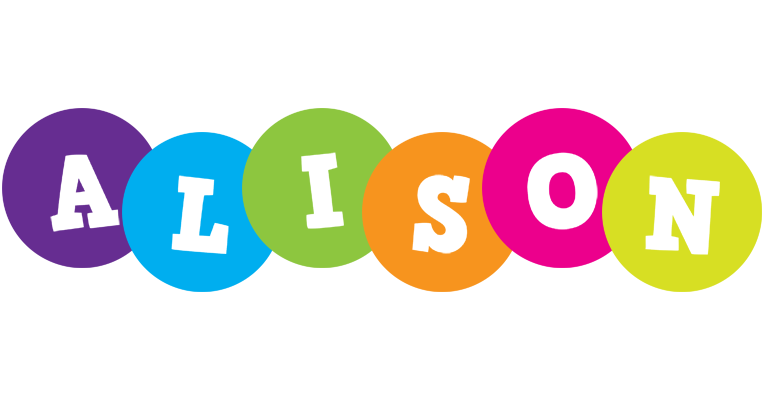 Alison happy logo
