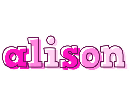 Alison hello logo