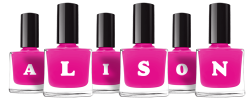 Alison nails logo