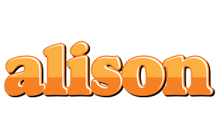 Alison orange logo