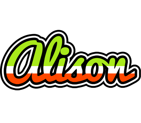 Alison superfun logo