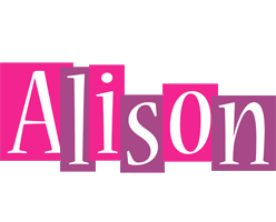 Alison whine logo