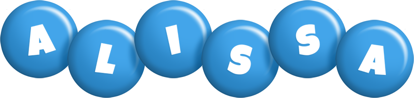 Alissa candy-blue logo