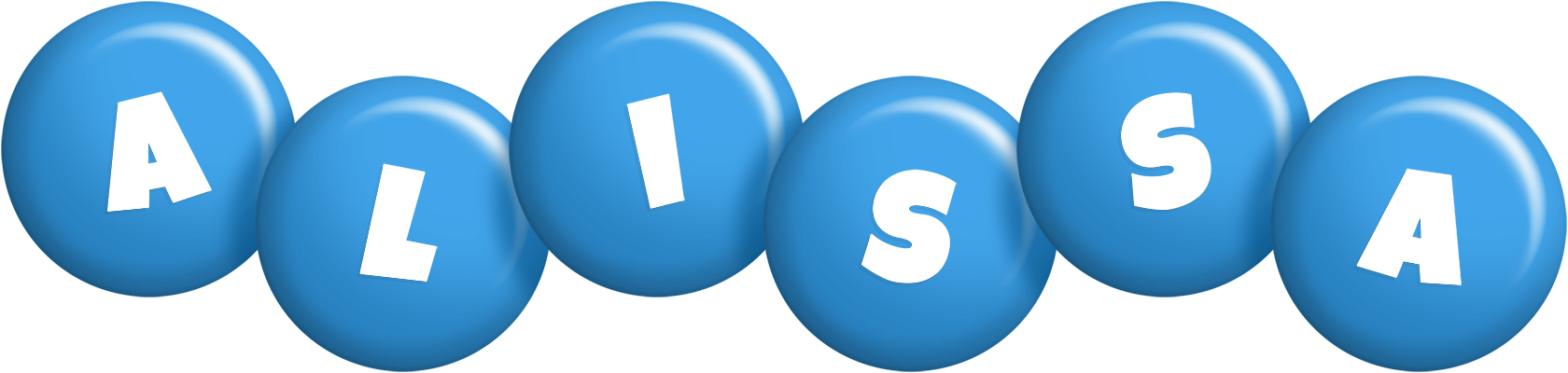 Alissa candy-blue logo