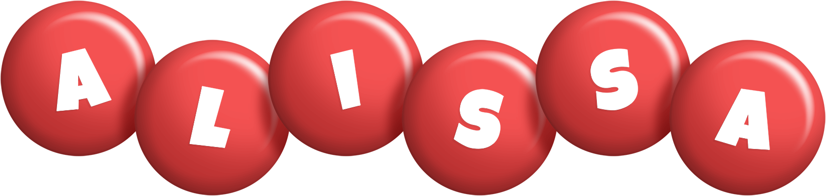 Alissa candy-red logo
