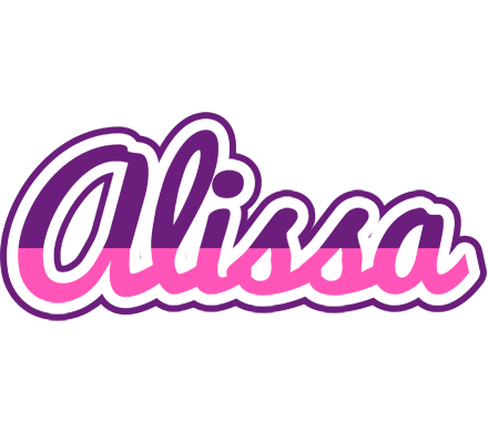 Alissa cheerful logo