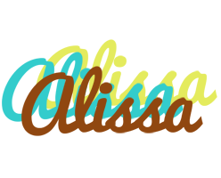 Alissa cupcake logo