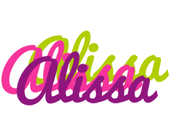 Alissa flowers logo