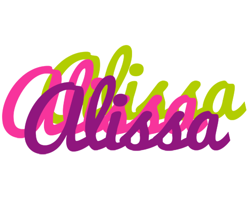 Alissa flowers logo