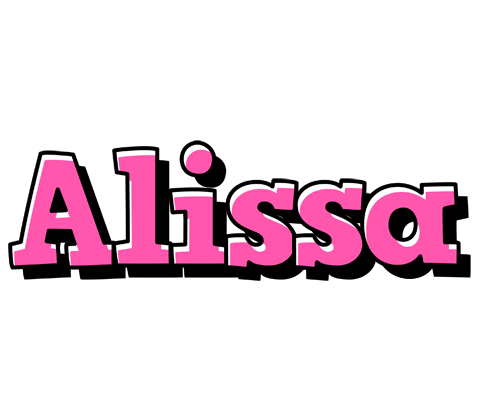 Alissa girlish logo