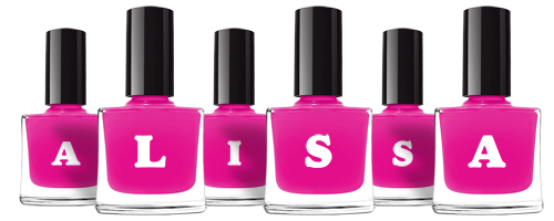 Alissa nails logo