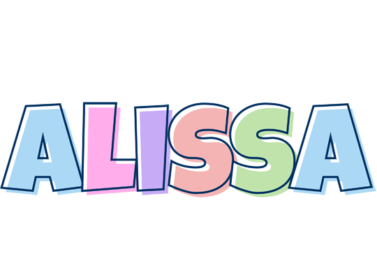 Alissa pastel logo