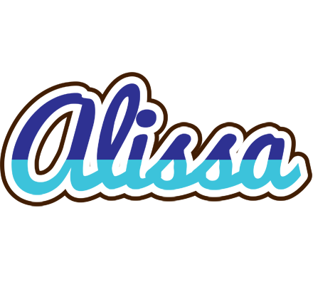 Alissa raining logo